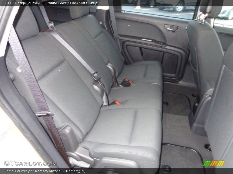 White Gold / Dark Slate Gray 2010 Dodge Journey SE