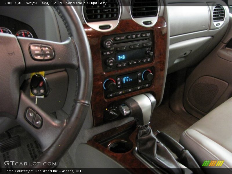Liquid Silver Metallic / Light Gray 2008 GMC Envoy SLT 4x4