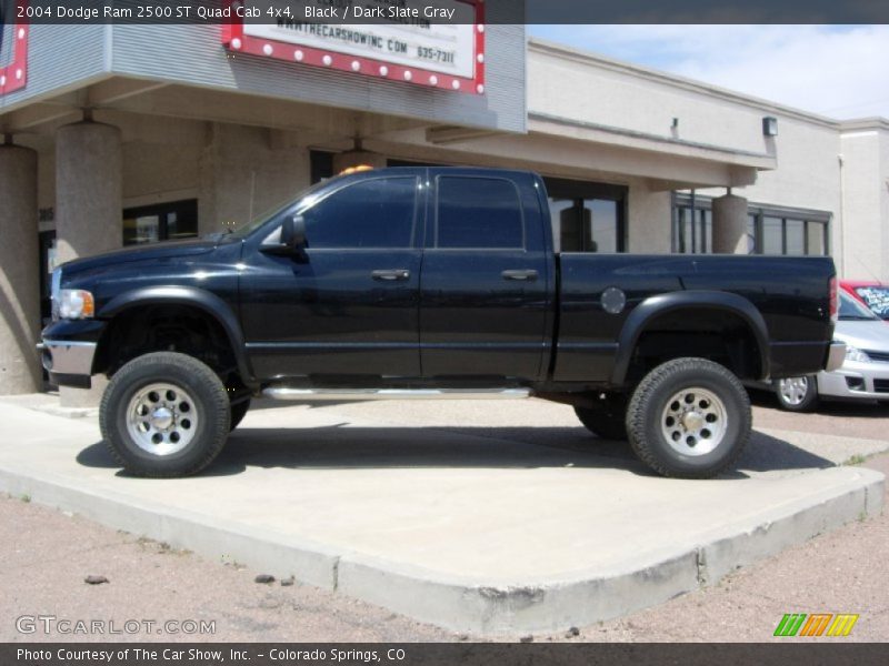 Black / Dark Slate Gray 2004 Dodge Ram 2500 ST Quad Cab 4x4