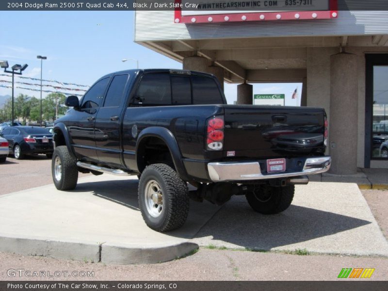 Black / Dark Slate Gray 2004 Dodge Ram 2500 ST Quad Cab 4x4