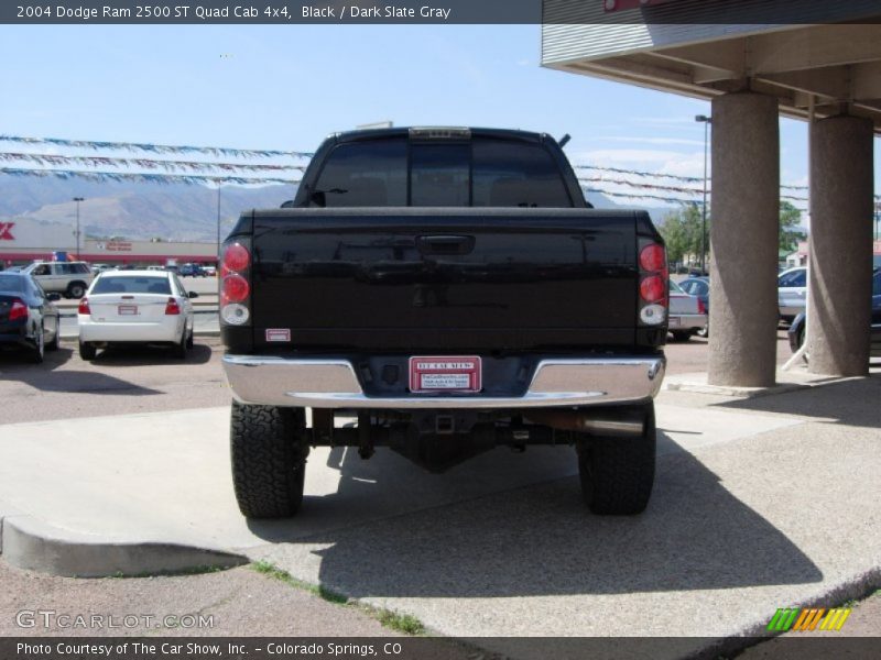 Black / Dark Slate Gray 2004 Dodge Ram 2500 ST Quad Cab 4x4