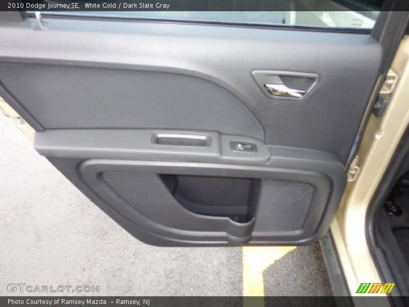 White Gold / Dark Slate Gray 2010 Dodge Journey SE
