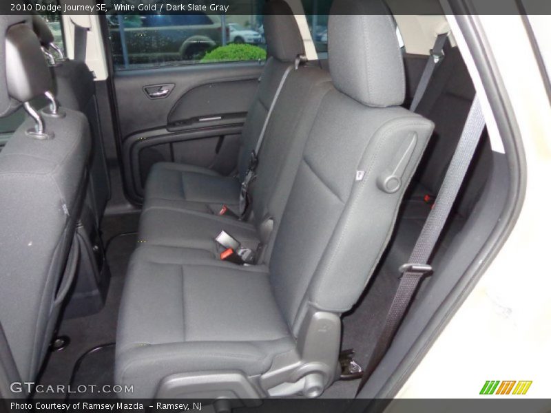 White Gold / Dark Slate Gray 2010 Dodge Journey SE