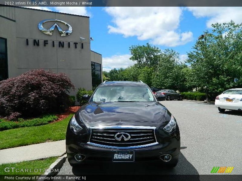 Midnight Mocha / Wheat 2012 Infiniti FX 35 AWD