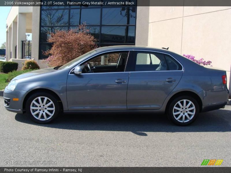 Platinum Grey Metallic / Anthracite Black 2006 Volkswagen Jetta 2.0T Sedan