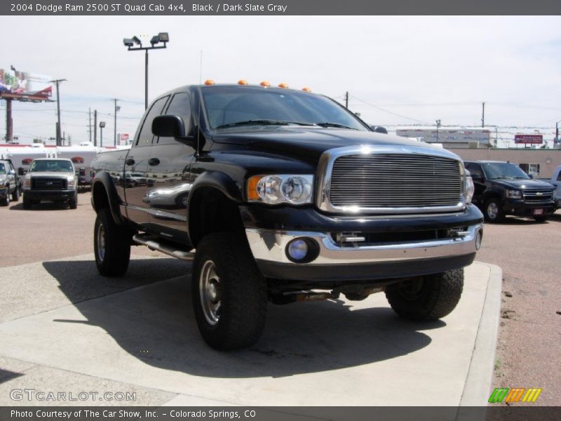 Black / Dark Slate Gray 2004 Dodge Ram 2500 ST Quad Cab 4x4