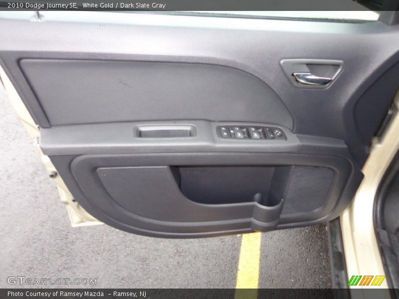 White Gold / Dark Slate Gray 2010 Dodge Journey SE