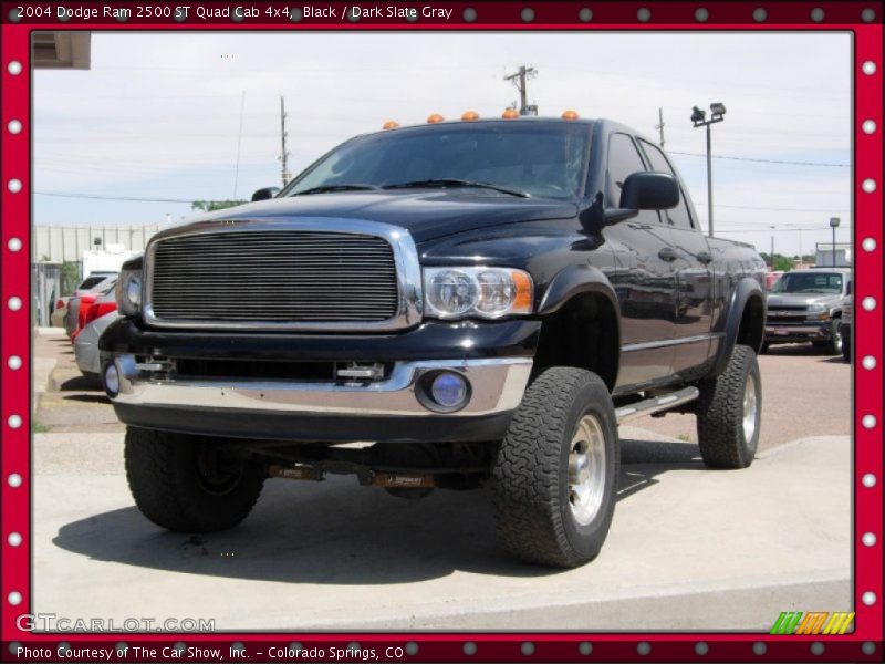 Black / Dark Slate Gray 2004 Dodge Ram 2500 ST Quad Cab 4x4