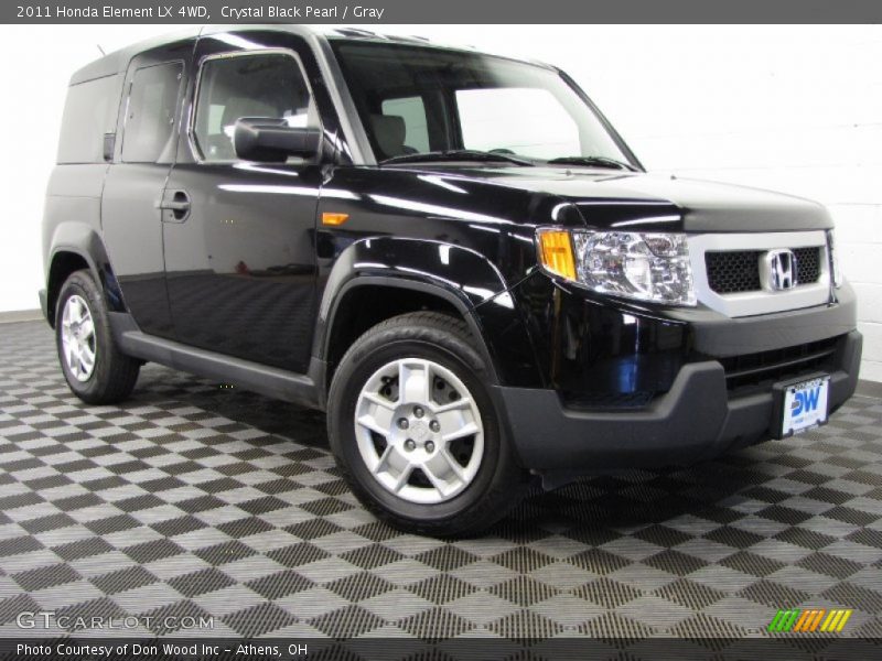 Crystal Black Pearl / Gray 2011 Honda Element LX 4WD