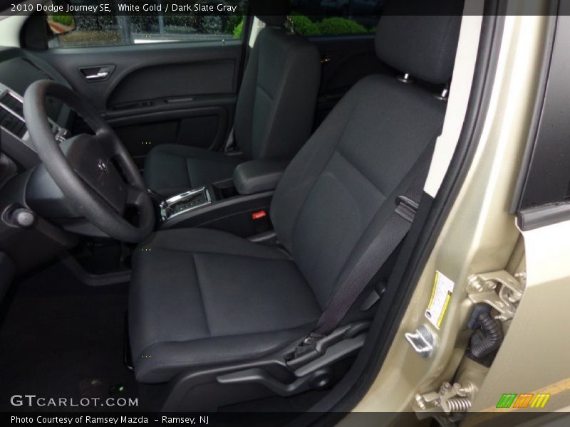 White Gold / Dark Slate Gray 2010 Dodge Journey SE