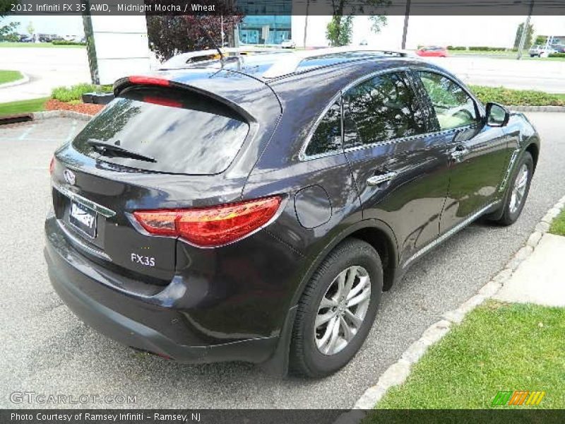 Midnight Mocha / Wheat 2012 Infiniti FX 35 AWD