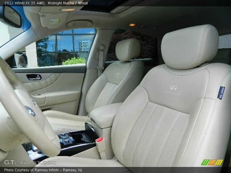Midnight Mocha / Wheat 2012 Infiniti FX 35 AWD