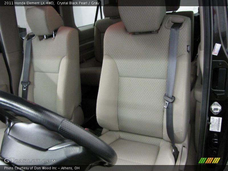 Crystal Black Pearl / Gray 2011 Honda Element LX 4WD