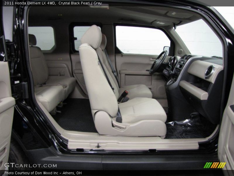 Crystal Black Pearl / Gray 2011 Honda Element LX 4WD