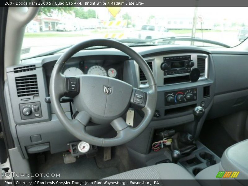 Dashboard of 2007 Ram 2500 ST Quad Cab 4x4