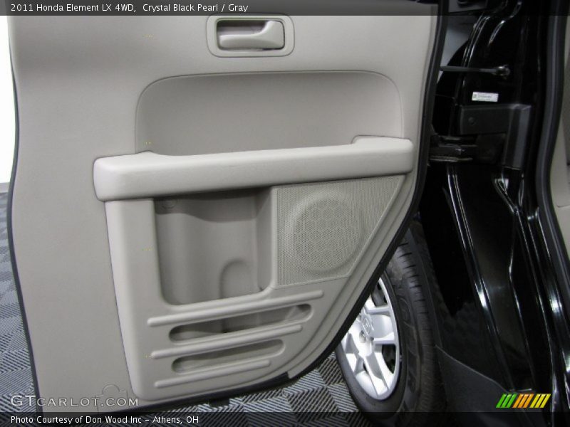 Crystal Black Pearl / Gray 2011 Honda Element LX 4WD
