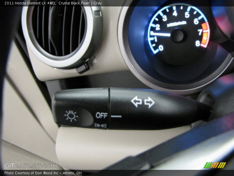Crystal Black Pearl / Gray 2011 Honda Element LX 4WD