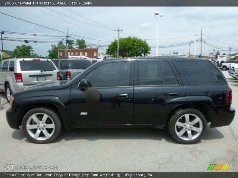 Black / Ebony 2006 Chevrolet TrailBlazer SS AWD