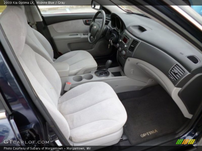 Midnite Blue / Gray 2009 Kia Optima LX
