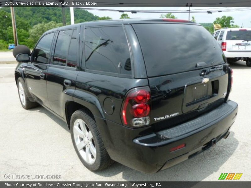 Black / Ebony 2006 Chevrolet TrailBlazer SS AWD