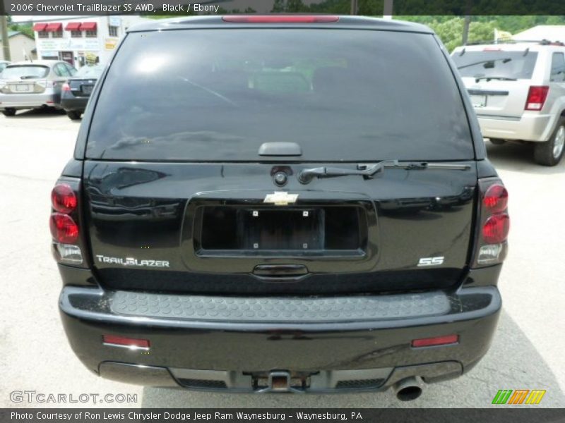Black / Ebony 2006 Chevrolet TrailBlazer SS AWD