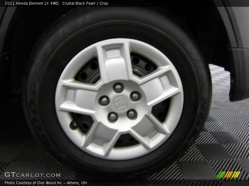 Crystal Black Pearl / Gray 2011 Honda Element LX 4WD