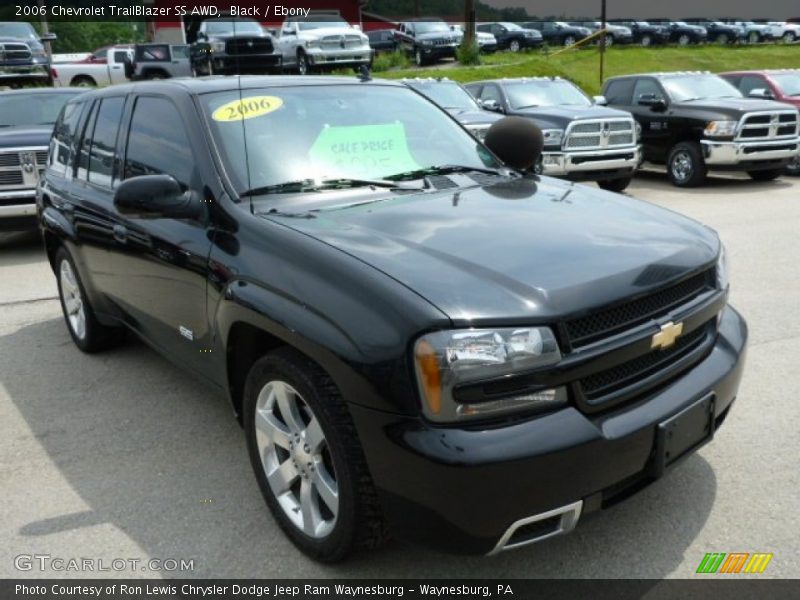 Black / Ebony 2006 Chevrolet TrailBlazer SS AWD