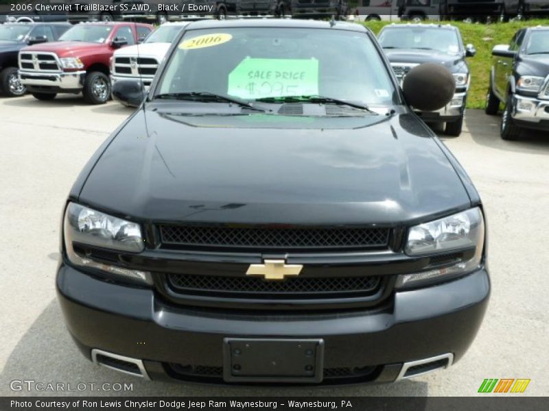 Black / Ebony 2006 Chevrolet TrailBlazer SS AWD