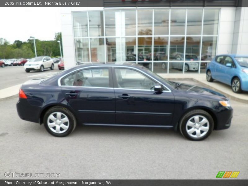 Midnite Blue / Gray 2009 Kia Optima LX