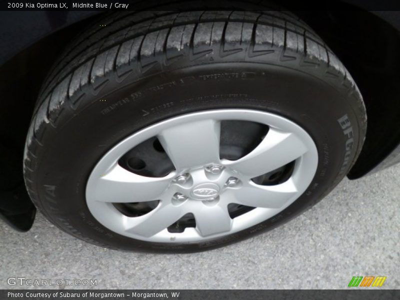 Midnite Blue / Gray 2009 Kia Optima LX