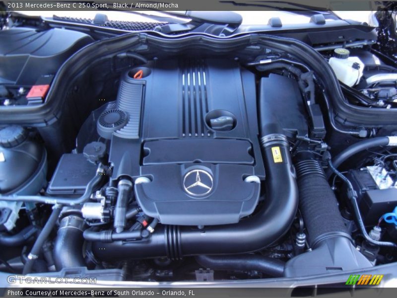 Black / Almond/Mocha 2013 Mercedes-Benz C 250 Sport