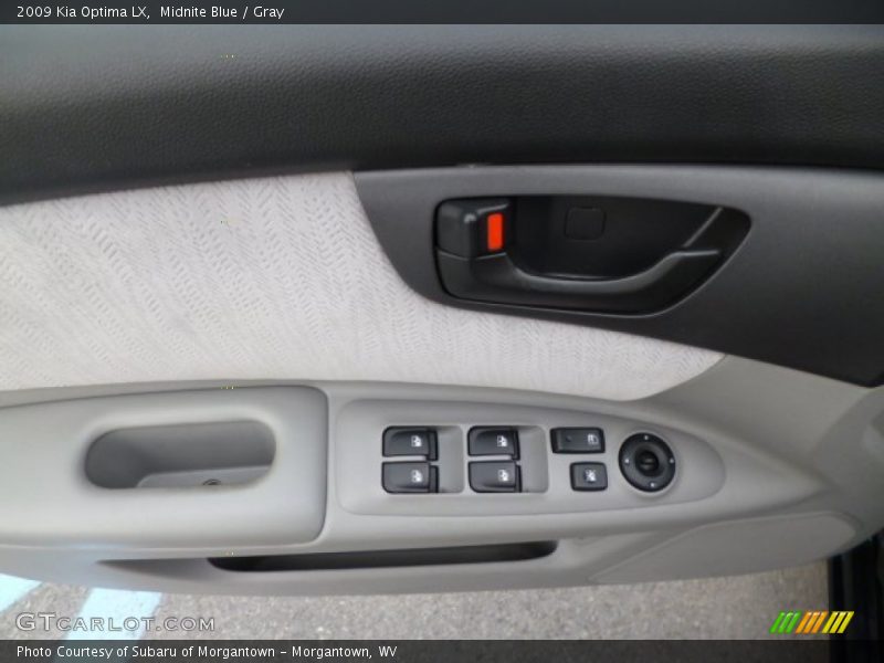 Midnite Blue / Gray 2009 Kia Optima LX