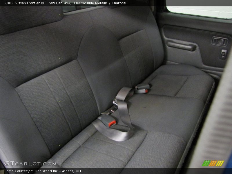 Electric Blue Metallic / Charcoal 2002 Nissan Frontier XE Crew Cab 4x4