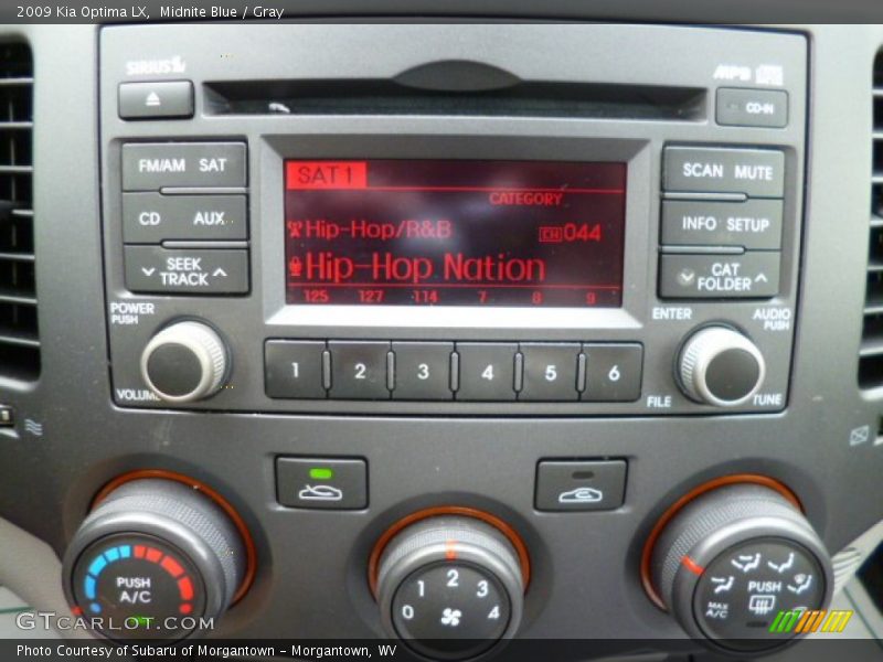 Midnite Blue / Gray 2009 Kia Optima LX