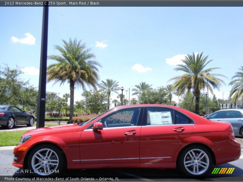  2013 C 250 Sport Mars Red