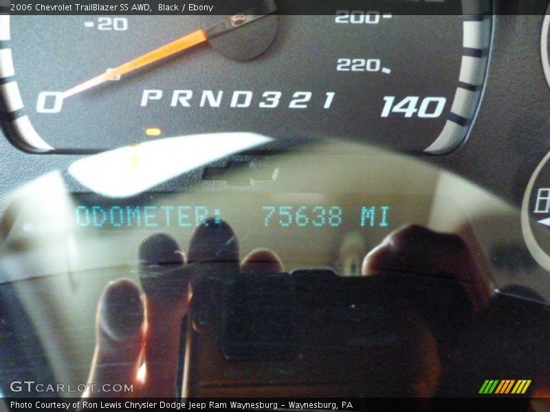 Black / Ebony 2006 Chevrolet TrailBlazer SS AWD