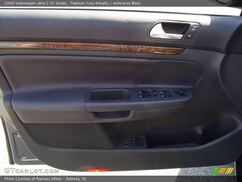 Platinum Grey Metallic / Anthracite Black 2006 Volkswagen Jetta 2.0T Sedan