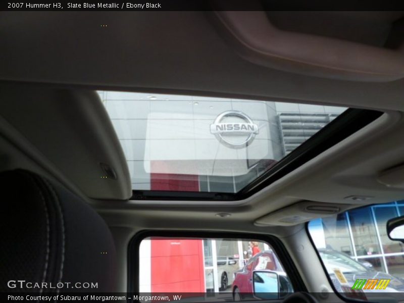 Slate Blue Metallic / Ebony Black 2007 Hummer H3