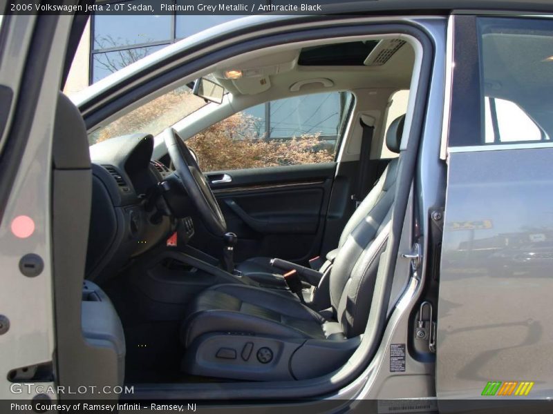Platinum Grey Metallic / Anthracite Black 2006 Volkswagen Jetta 2.0T Sedan