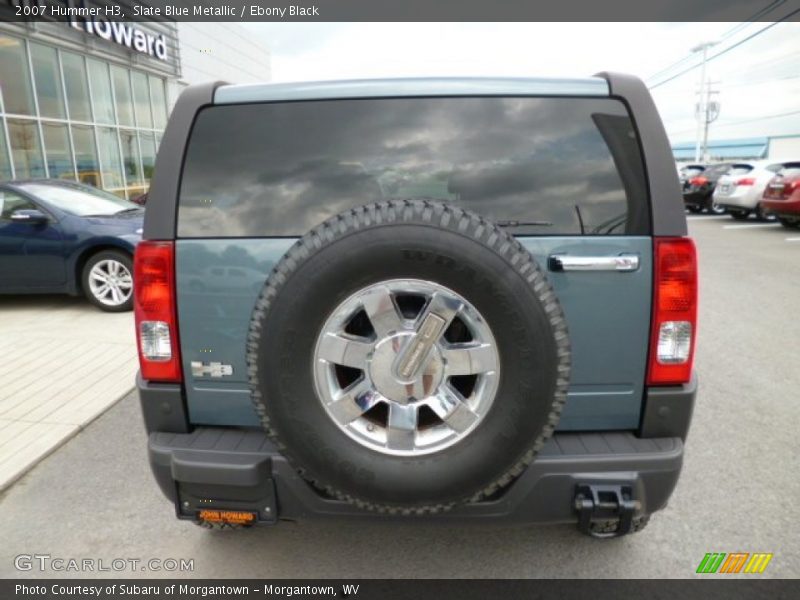Slate Blue Metallic / Ebony Black 2007 Hummer H3