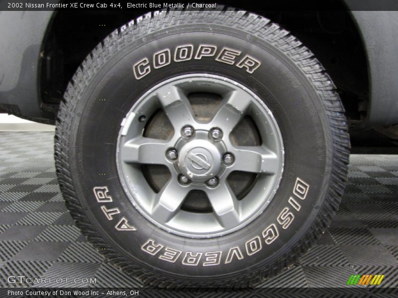  2002 Frontier XE Crew Cab 4x4 Wheel