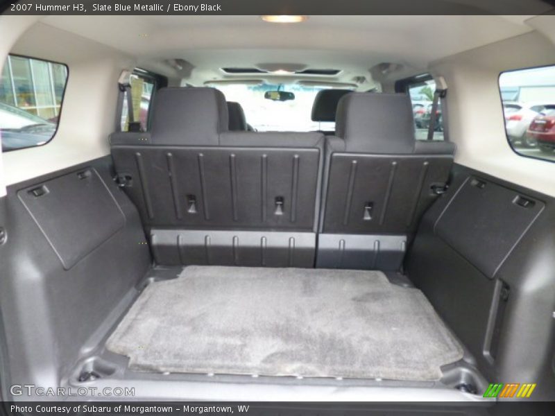 Slate Blue Metallic / Ebony Black 2007 Hummer H3