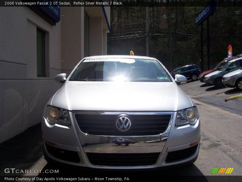 Reflex Silver Metallic / Black 2006 Volkswagen Passat 2.0T Sedan