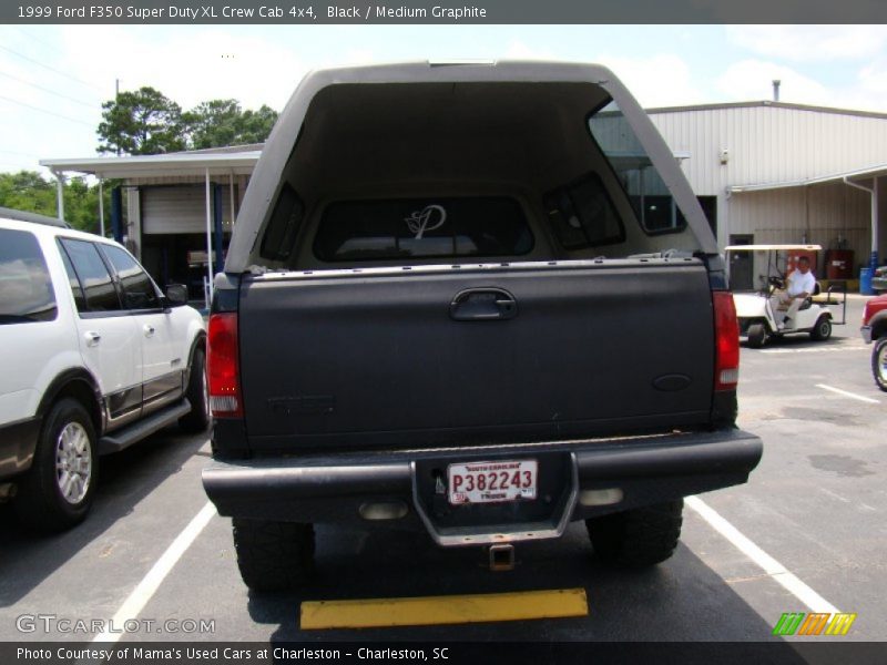 Black / Medium Graphite 1999 Ford F350 Super Duty XL Crew Cab 4x4