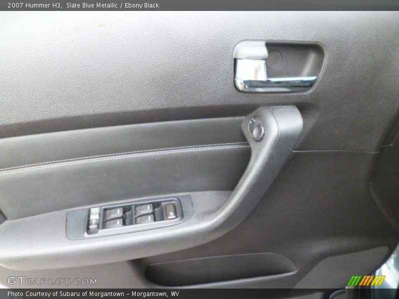 Slate Blue Metallic / Ebony Black 2007 Hummer H3