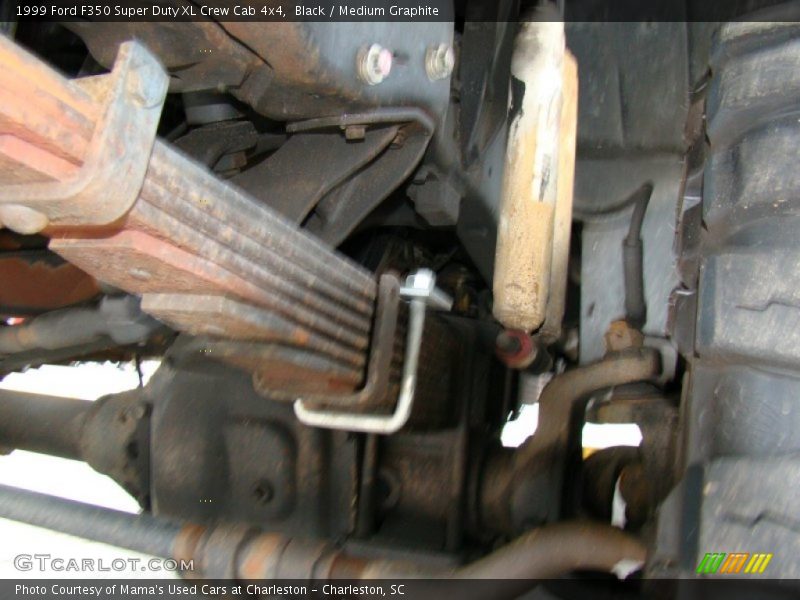 Black / Medium Graphite 1999 Ford F350 Super Duty XL Crew Cab 4x4