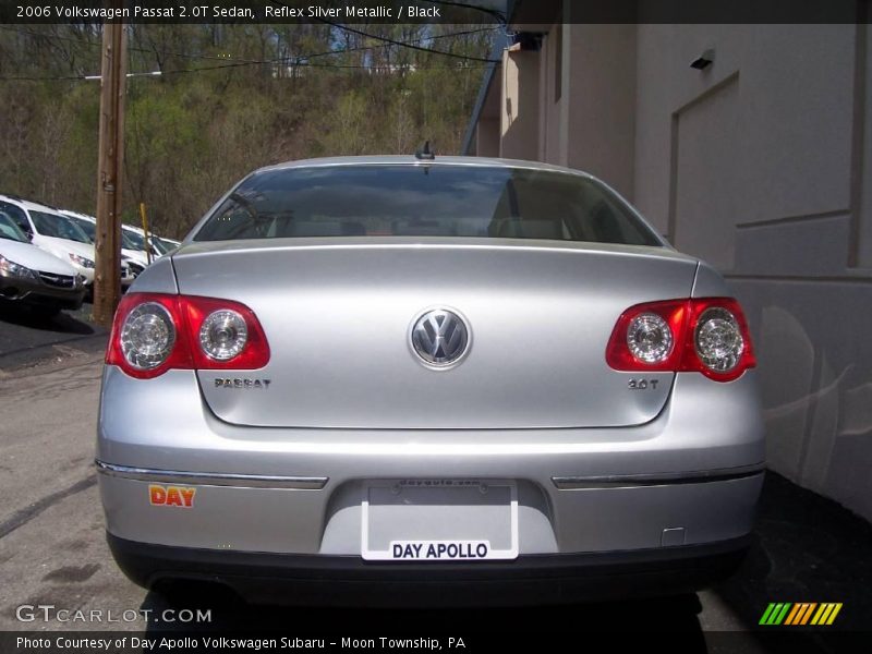 Reflex Silver Metallic / Black 2006 Volkswagen Passat 2.0T Sedan