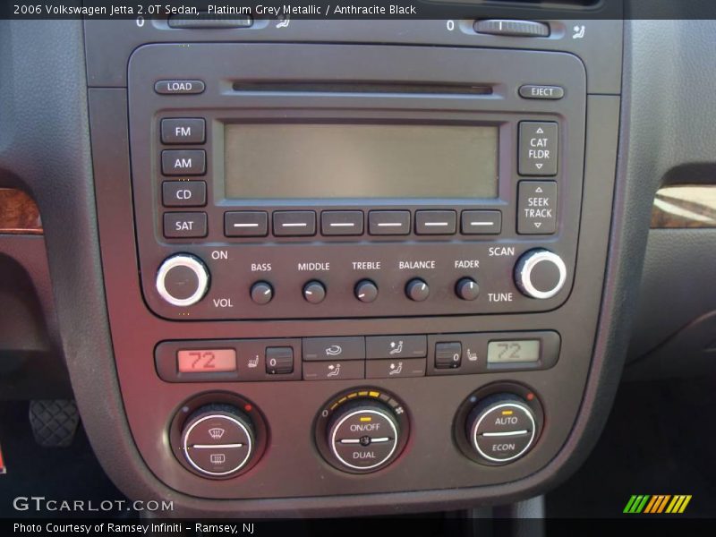 Platinum Grey Metallic / Anthracite Black 2006 Volkswagen Jetta 2.0T Sedan