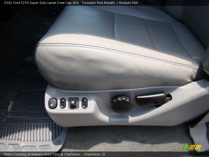 Toreador Red Metallic / Medium Flint 2002 Ford F250 Super Duty Lariat Crew Cab 4x4