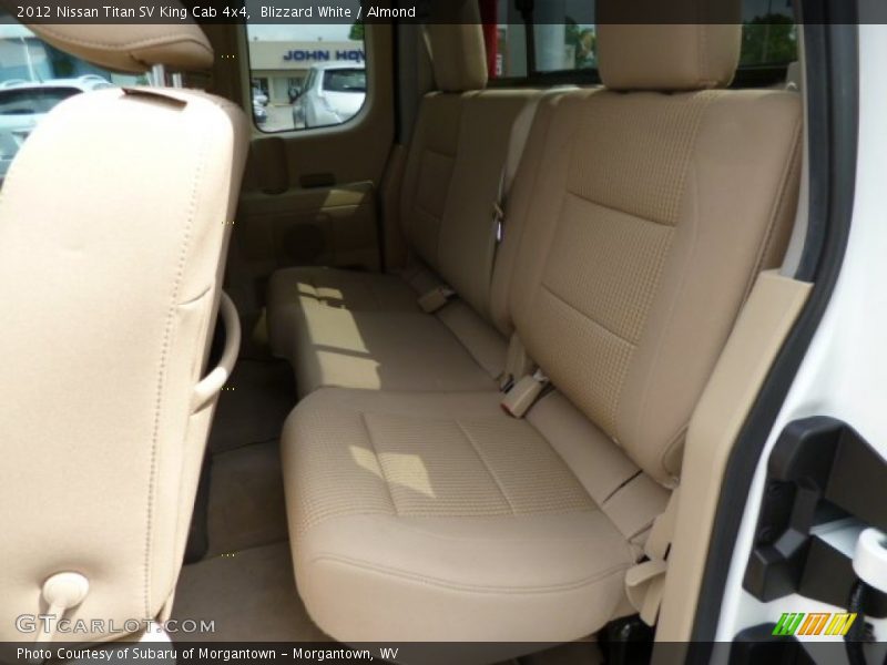 Blizzard White / Almond 2012 Nissan Titan SV King Cab 4x4